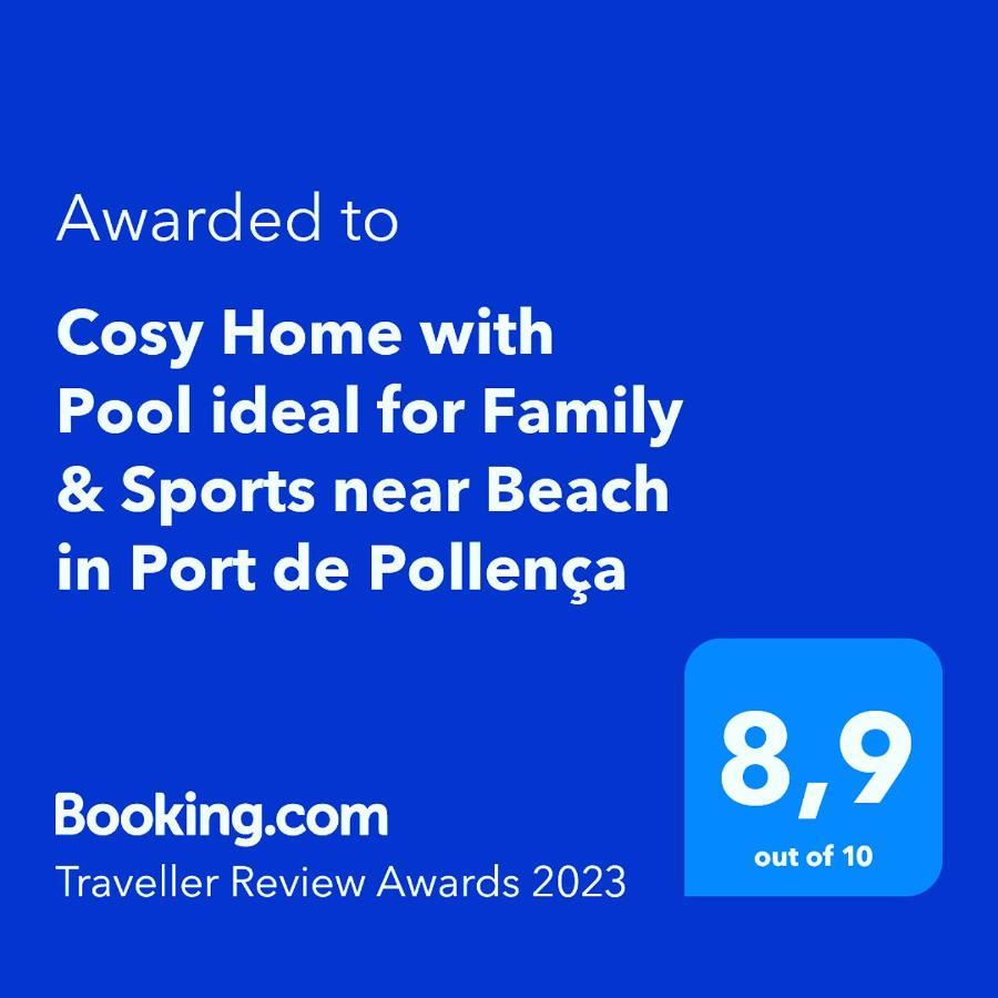 Cosy With Pool Ideal For Family & Sports Near In Port De Lägenhet Pollença